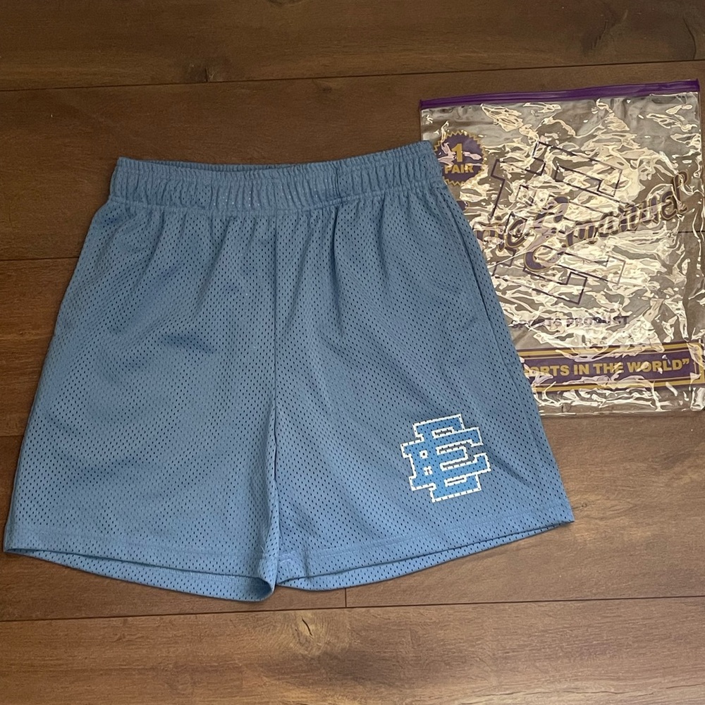 Blue Eric Emanuel Mesh Men's Shorts